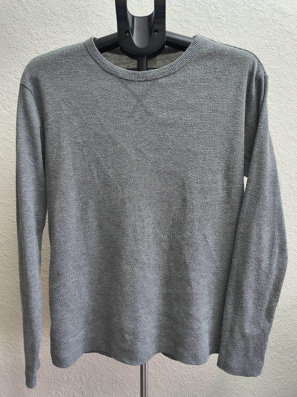 Geoffrey Beene Heather Gray Knit Pullover